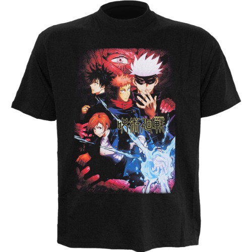 JUJUTSU KAISEN - POWER - Front Print T-Shirt Black - XXL