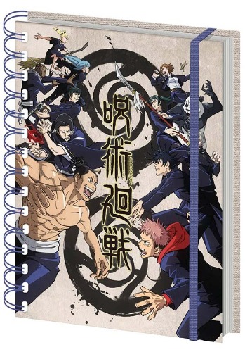 Jujutsu Kaisen Action | A5 NOTEBOOK