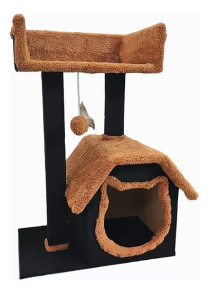 Rascador Gimnasio Torre Casita Para Gatos Felinos Cósmicos