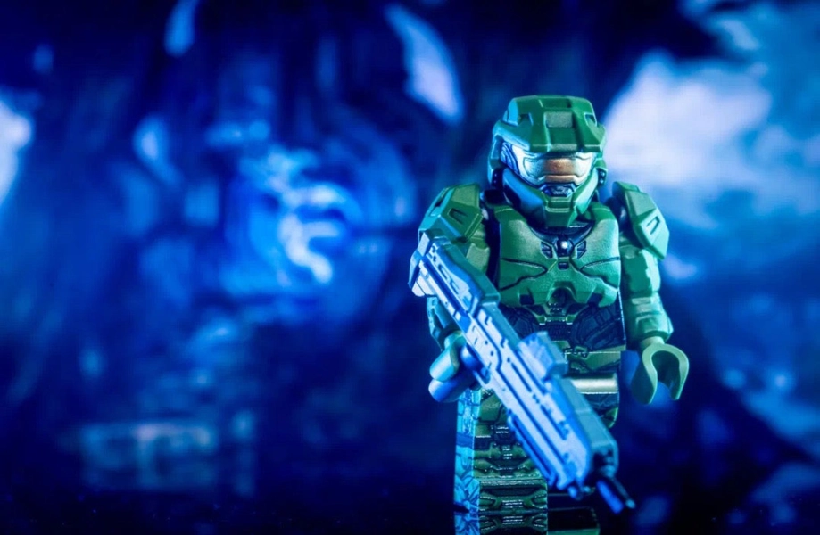 Custom Molded Figurine Accessory  - Master Chief Halo
