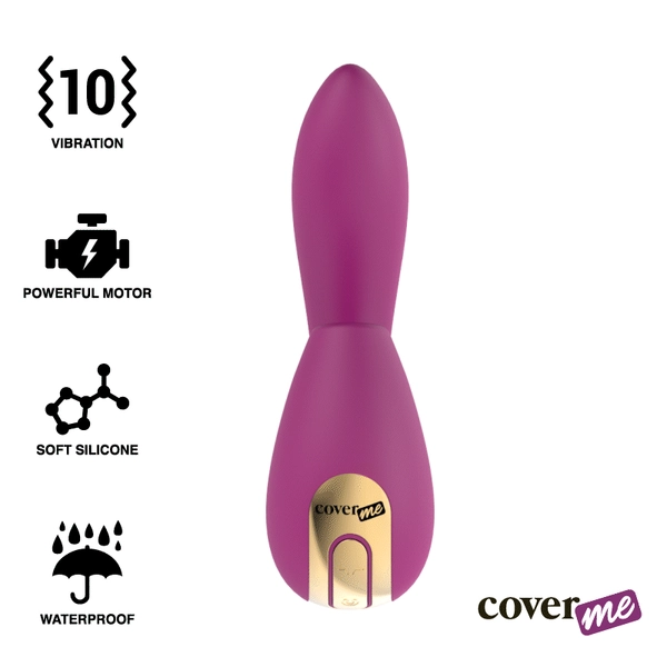 COVERME CLITORAL SUCTION & POWERFUL G-SPOT RUSH VIBRATOR