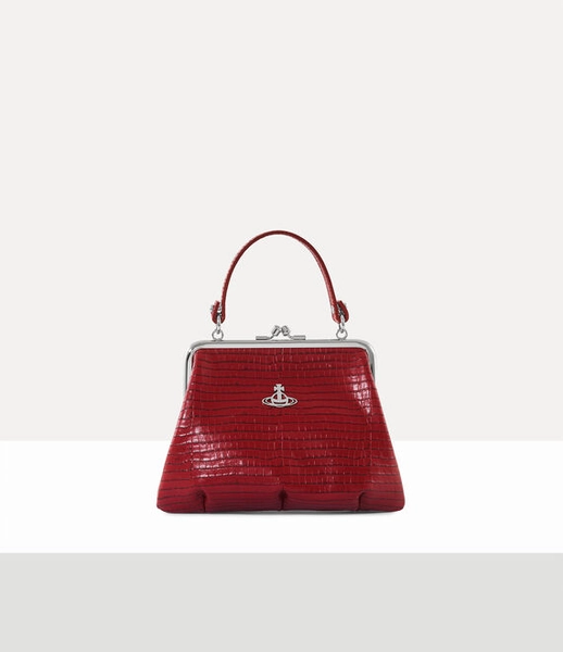 Vivienne Westwood Crimson Granny Frame Purse