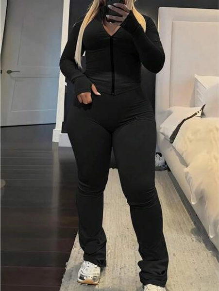 Black tracksuit