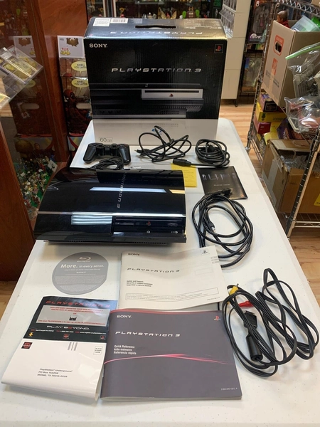 PS3 Console Checha-01 Reverse 60gb (PlayStation, Sony) **COMPLETE WORKING**