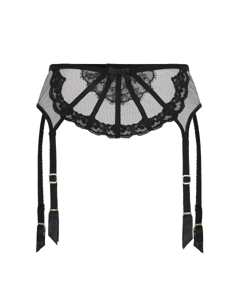 Mariann Suspender in Black | By Agent Provocateur