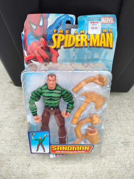 Marvel The Amazing Spider-Man Sandman Action Figure Toy Biz 2006 H6