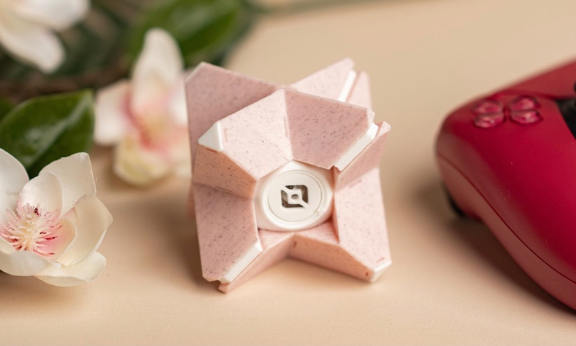 Pink Chip | 3D Printed Destiny 2 Ghost Shell with built-in LED light | Best Seller | Gamertag Customization | Destiny Gift | Destiny Ghost