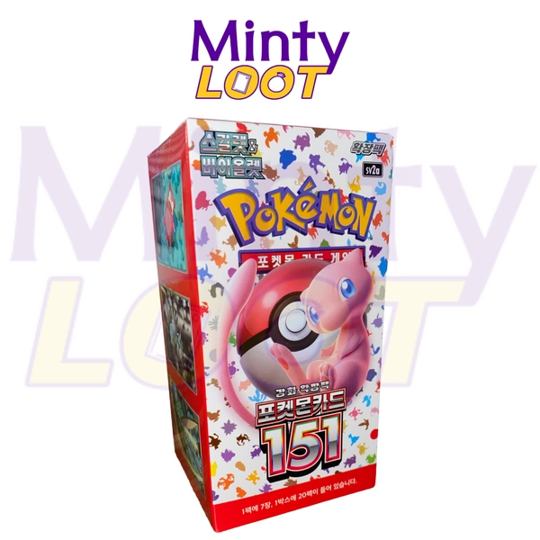 Pokemon: 151 Booster Box Korean (ILY)