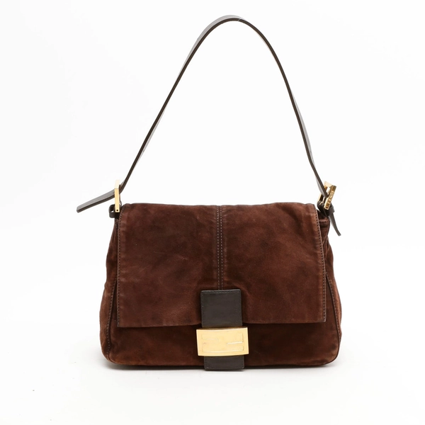  Vintage Fendi Suede Mama Bag 