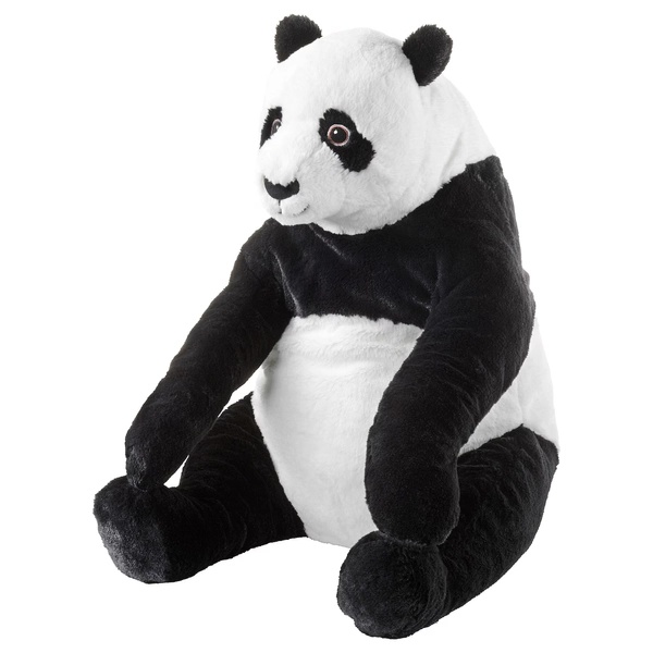DJUNGELSKOG Soft toy - panda