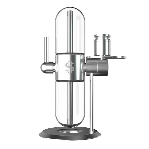 Polished Silver Stundenglass – Buy at $469 – City Vaporizer