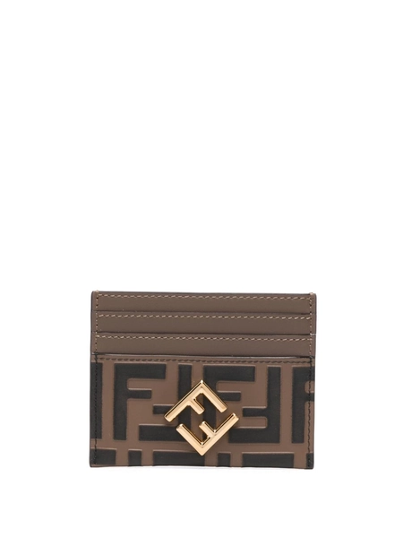 FF Diamonds leather cardholder