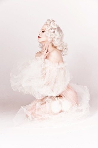 Mam'selle Tulle Dressing Robe | In Stock / 1 / Ivory