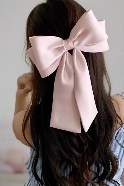 Oversized Double Bow Hair Clip