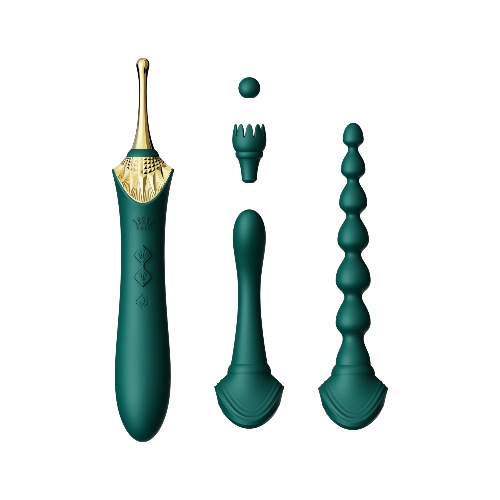 Bess 2 Clitoral Massager - Turquoise Green