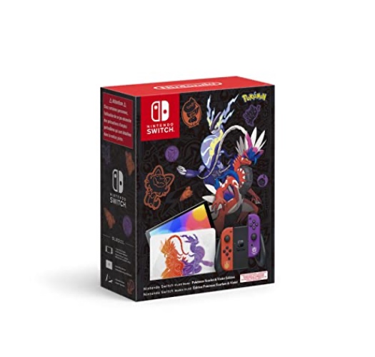 Nintendo Switch – OLED Model Pokemon Scarlet and Violet Limited Edition