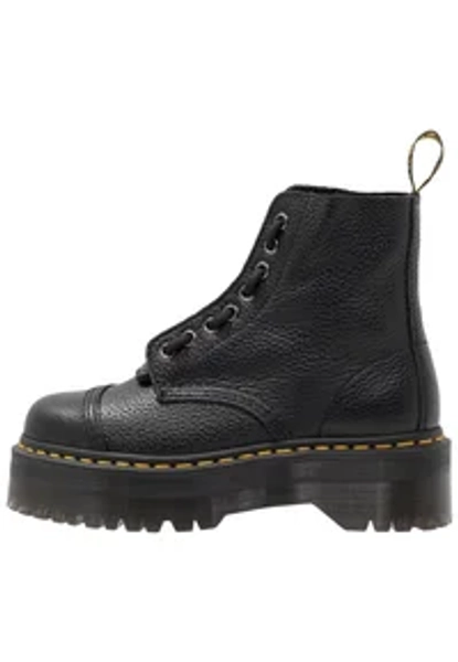 SINCLAIR - Bottines à plateau - black/aunt sally