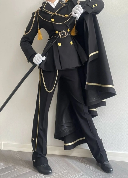 Break of Dawn Ouji Lolita Military Lolita Jacket, Cape and Trousers