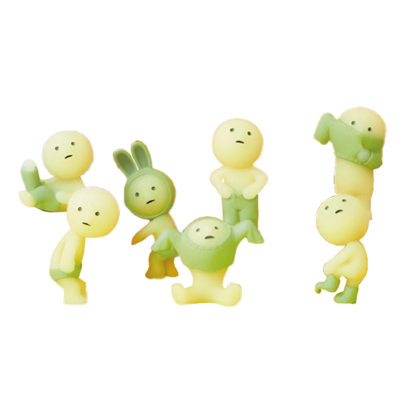 Smiski: Glow In The Dark Mini Figure: Dressing (1 Pcs)