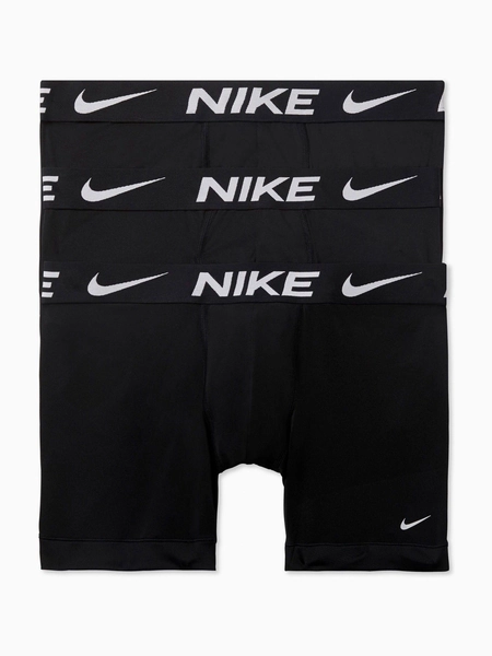 Nike DRI-Fit Essential Micro Black Boxer Briefs 3 Pack