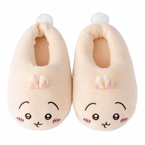 Chiikawa Marshmallow Fluffy Room Shoes Slippers Rabbit Japan New