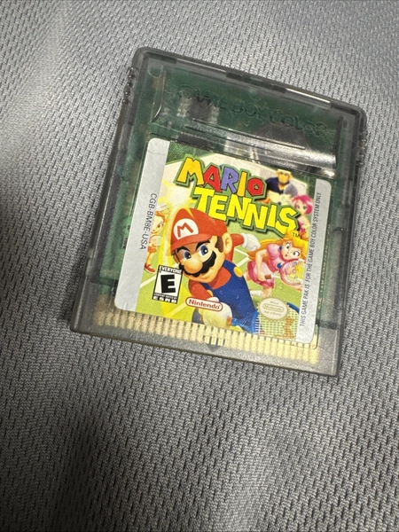 Mario Tennis (Nintendo Game Boy Color, 2001) Tested Authentic Cart