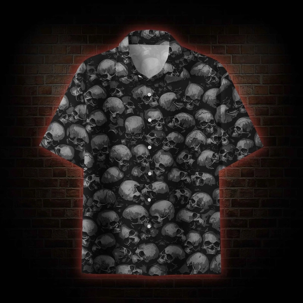 Skulls Button-up Shirt