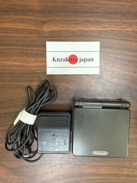 Nintendo GAMEBOY ADVANCE SP Onyx Black with Charger GBA Handheld Console System