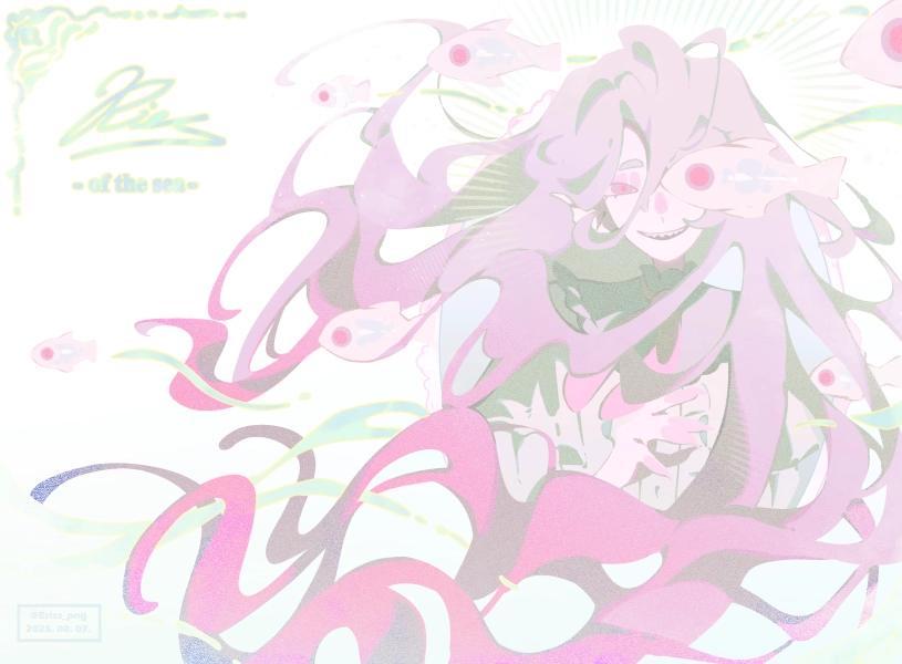 Half body Illustration  by Eriss (@Eriss)