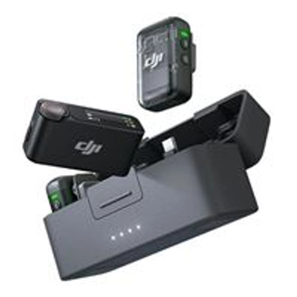 DJI Mic 2 2-Person Compact Digital Wireless Microphone System/Recorder - 2 Transmitters 1 Receiver