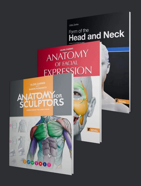 Anatomy For Sculptors Book Series - Full bundle