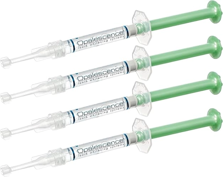 Opalescence 35% CP Mint - Gel Syringes Teeth Whitening - Refill Kit (2 Packs / 4 Syringes Total) Carbamide Peroxide Gel. Made by Ultradent. Tooth Whitening Refill Syringes 5197-2