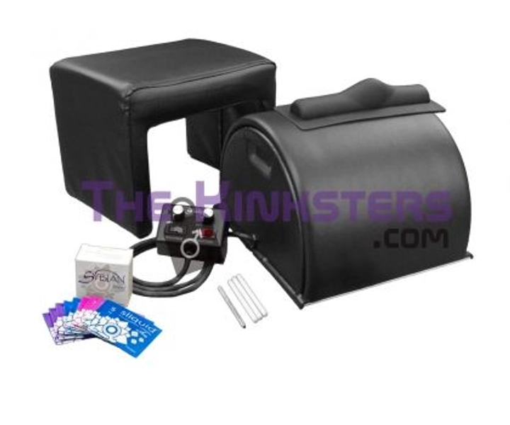 Sybian With Matching Stool - Classic Black | Machines & Devices |
