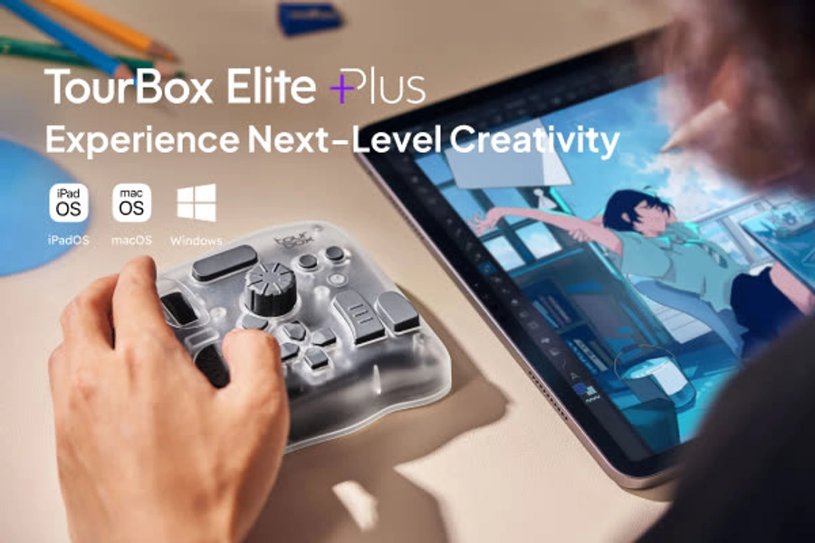TourBox Elite Plus - The First iPad-Compatible Creative Console | TourBox CA