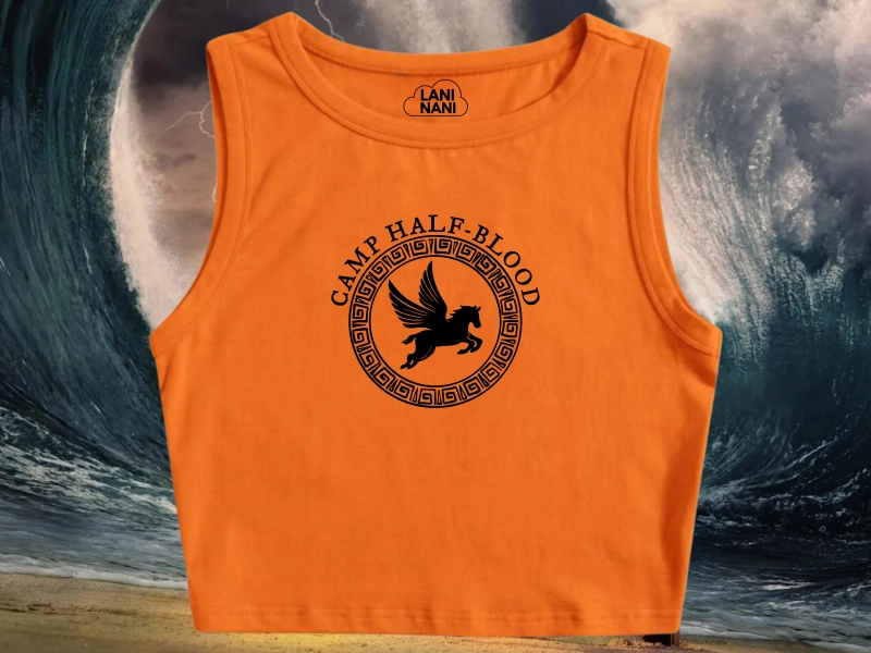 Camp Half-Blood Crop Tank | Percy Jackson Crop Tank | Disney Crop Tank