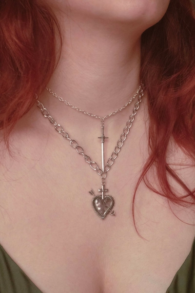 LOVE WITCH SET Gothic, Witchy, Grunge Choker, Cottagecore, Alternative Jewelry, Ethereal Accessories, Handcrafted, Vintage Necklace - Etsy UK