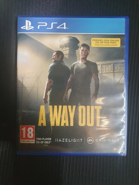 A Way Out - PS4 Playstation Game - Hazelight - Fantastic Condition!