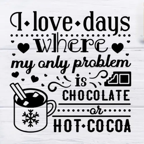 Cup of hot chocolate