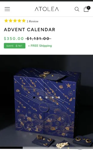 Jewelry for a month!