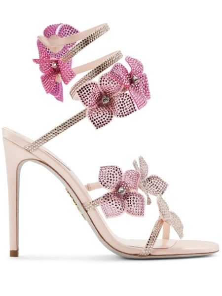 René Caovilla 105mm Floriane Sandals | Pink | FARFETCH SI