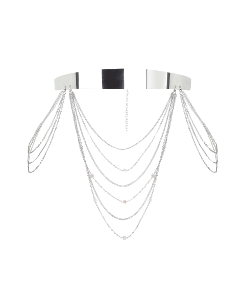 Dalia Belt in Silver | By Agent Provocateur