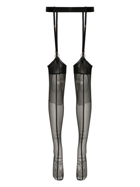 Hold-Up mesh stockings