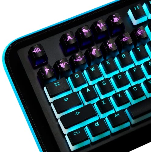 Dead by Daylight Custom Keycaps (Survivor Perk B) - Laser Engraved with Popular Survivor's Perks. Fit with Any Mechanical Keyboard. Dead by Daylight Gift for Gamers