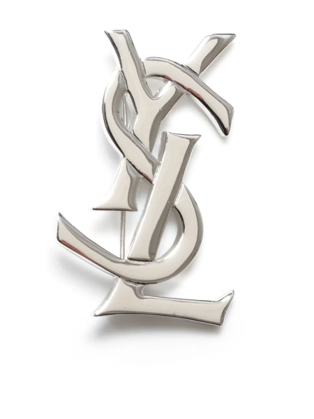 Saint Laurent Pre-Owned broche YSL | Taille unique