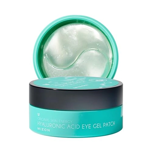 [MIZON] HYALURONIC ACID EYE GEL PATCH (x60) Korean Skincare - Patch contour des yeux - Anti-cernes & Anti-âge - Dégonfle le contour de l'oeil - Hydratation Intense