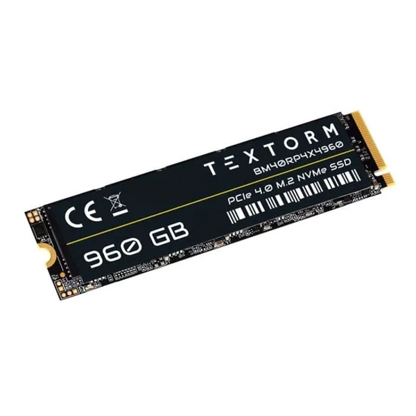SSD TEXTORM BM40 M.2 2280 PCIE NVME 960 GB - NAND 3D QLC - PCI-E 4.0 4x NVMe
