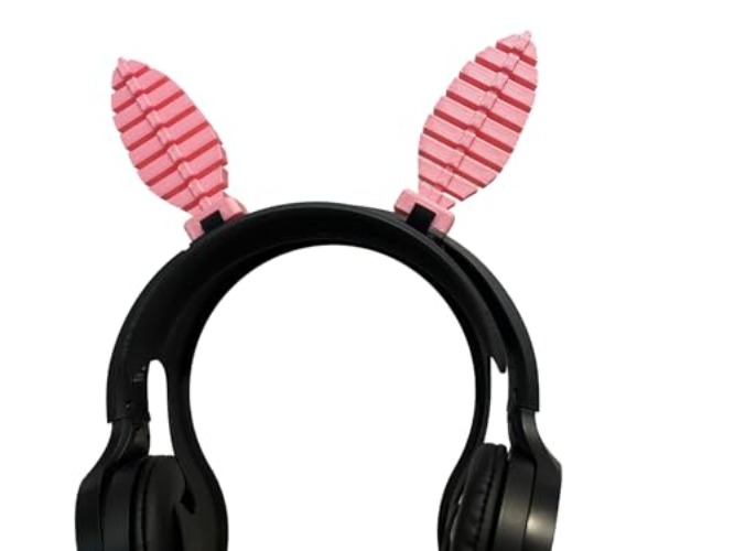 Moth Antenna Headphone Attachment Moth Costume Headset Streaming Gaming Accessories Horns. Butterfly Antennae. Bug Headphone Ears (Black) - Black