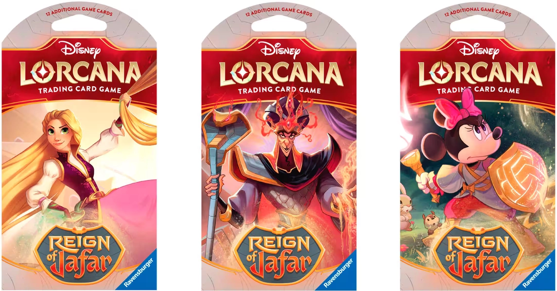 Disney - Lorcana: Reign of Jafar Sleeved Booster - Styles May Vary