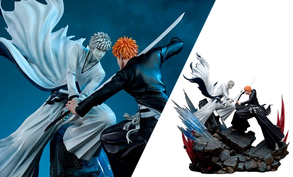 Ichigo Kurosaki vs Hollow Ichigo Statue by HEX Collectibles