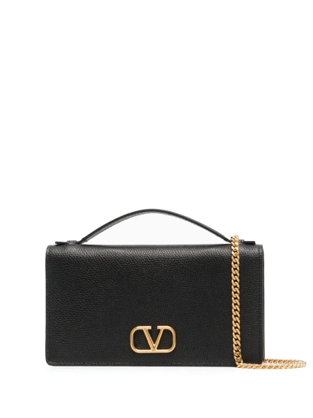 VLogo Signature leather wallet-on-chain
